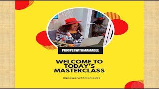 MASTER CLASS EASY PASSIVE INCOME IDEAS YOU CAN START TODAY [upl. by Hgielanna]