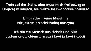 Tim Bendzko  Keine Maschine LYRICS Napisy DE PL [upl. by Cleo]