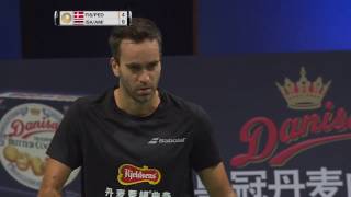 Yonex Denmark Open 2016  Badminton R16 M4XD  FisPed vs IsaAmi [upl. by Hctub]