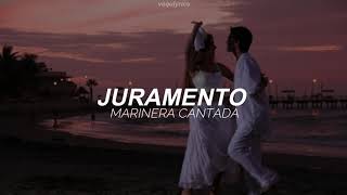 Juramento marinera cantada  Eduardo Quispe · Ítala Rodriguez Letra [upl. by Eirrem954]