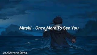 Mitski  Once More To See You Lyrics Lyric Video [upl. by Mutz234]