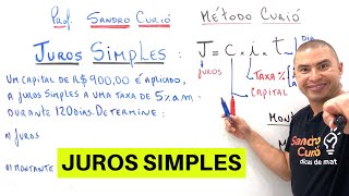 APRENDA JUROS SIMPLES EM 6 MINUTOS [upl. by Sihonn]