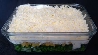 Make Ahead Seven Layer Salad Recipe [upl. by Atipul]