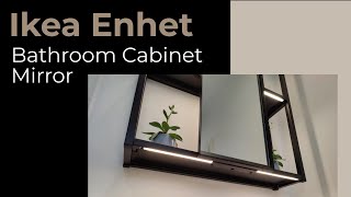 Ikea Enhet Cabinet Mirror [upl. by Eladal]