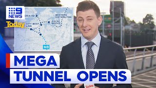 Sydneys new Rozelle Interchange has officially opened  9 News Australia [upl. by Amla797]