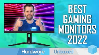 Best Gaming Monitors of 2022 1440p 4K Ultrawide 1080p HDR and Value Picks  November Update [upl. by Freddi]