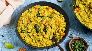 Kitchari – Ayurvedic Moong Dal Recipe [upl. by Eirtemed769]