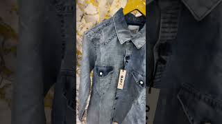 Denim Shirt  fashion originalshirts printedclothing shirtfactory printedshirt clothingstyle [upl. by Gnilhsa]