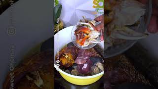 How to make Ghanaian authentic Abunuabunu soup  green soup [upl. by Yemorej230]