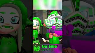 Dark Squids Revenge Part 2 splatoon alexspider meme animationshorts splatoon3 darksquid [upl. by Martijn293]