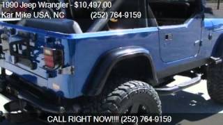 1990 Jeep Wrangler Islander 2dr 4WD Convertible for sale in [upl. by Hump]