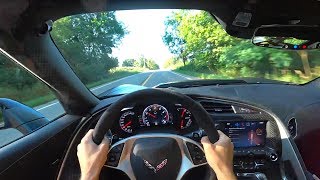 This Procharged C7 Z06 is Perfectly Insane  POV Impressions Binaural Audio [upl. by Ayocal]