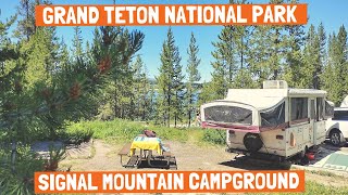 Signal Mountain Campground Review Grand Teton National Park [upl. by Anum]