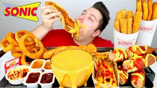 Extra Cheesy Sonic • MUKBANG [upl. by Antoinetta]