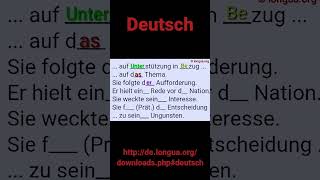 Grammatik Mix Verb mit Präposition Akkusativ oder Dativ german deutsch learngerman allemand [upl. by Annora]