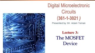 DMC  Lecture 3 Semiconductors [upl. by Cointon354]