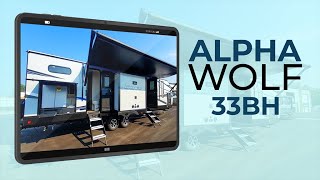 New 2022 Cherokee Alpha Wolf 33BHL Travel Trailer on sale at All Seasons Rv Streetsboro Ohio [upl. by Attennhoj]