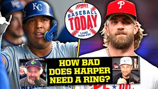 Does Bryce Harpers career need a World Series ring  Baseball Today [upl. by Skardol482]