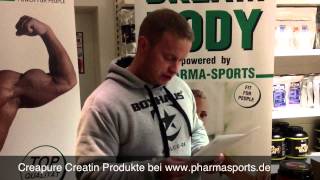 Creapure Creatin wie Weider Creatin o AllStars Creatin oder das Creapure Pharmasports Creatin 100 [upl. by Erhard]