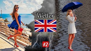 Englisch lernen für Anfänger  Wetter und Klima Teil 2  DeutschEnglisch Vokabeln A1A2 🇬🇧 ✔️ [upl. by Eimmak719]