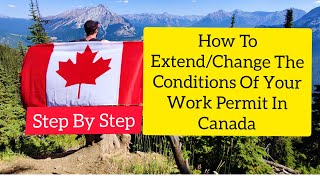 How To Extend Work Permit In Canada Work Permit Extension Canada [upl. by Arihaz]