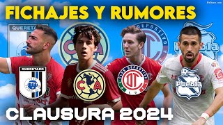 âœ…ðŸ”¥Â¡LLEGAN 15 NUEVOS FICHAJES DEL MANCHESTER AL AMERICA MARCEL RENUEVA NAVARRO AL PUEBLA LIGA MX [upl. by Graubert344]