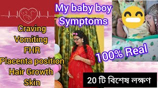 My Baby boy Symptoms Signs its a Boy  Real Pregnancy Prediction কি করে বুঝবে ছেলে না মেয়ে [upl. by Cairns]