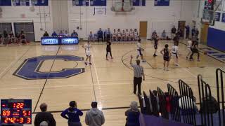 Candor High School vs Groton High SCandor High School vs Groton High School Boys Varsity Basketball [upl. by Atteras]