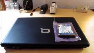 Compaq Presario C700 Hard Drive Replacement amp Windows Reinstall [upl. by Darwin332]