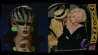 Violet Chachki and Allie XMadonna Mashup Mistress Vogue Part 2 [upl. by Nairb]