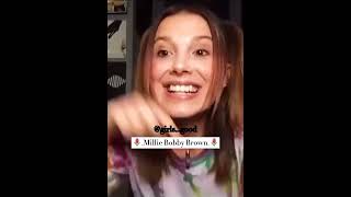 🌼 Famosos hablando español🌼pt2milliebobbybrown [upl. by Milon]