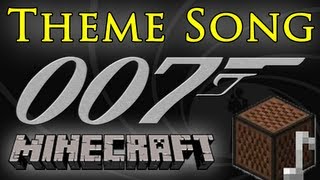 James Bond 007 Theme Song  Minecraft Note Blocks ♫ [upl. by Jobye]