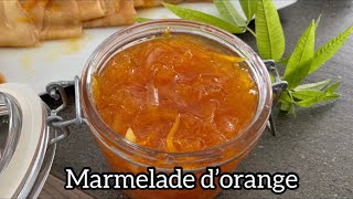 Recette de la marmelade d’orange super facile [upl. by Onaimad]