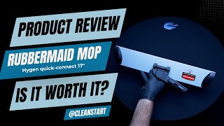 Rubbermaid HYGEN Mop  HONEST REVIEW from a cleaning professional [upl. by Cirdek]