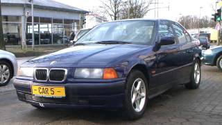 BMW 316i Comfort Edition 1997 Blau metallic E36 wwwautohausbizcar5 [upl. by Salvay997]