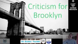 Criticism of Colm Toibins Brooklyn [upl. by Seroka532]