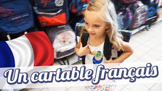 BACK TO SCHOOL LANA CHOISIT SON CARTABLE FRANÇAIS 🎒 [upl. by Levana53]