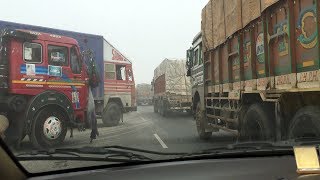 Insanely Dangerous Driving Overtaking and Undertaking trucks  Delhi to Jaipur Highway [upl. by Yelrebma571]