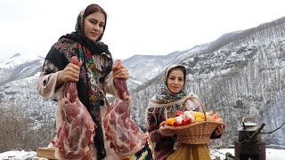 Butchering a Young Lamb for cooking Shawarma Grilled Meat [upl. by Shatzer]