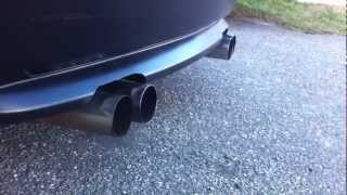 BMW 745i E65 FOX Duplex Exhaust Sound Kaltstart V8 Auspuff HD [upl. by Grega]