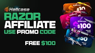 Hellcase Promo Code New Hellcase CODE Free CSSKINS Free Cases 2024 [upl. by Ayotac]