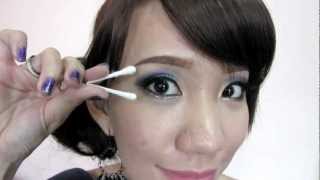 Removing Contact Lens with Qtips [upl. by Templia]