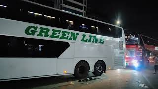 green line DD business class bus Dhaka  Coxs Bazar [upl. by Gruber]