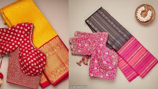 meesho saree haul  readymade work blouse with saree  reasonable price starting from Rs 1200 [upl. by Stalk]