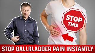 How To Stop Gallbladder Pain Instantly – Dr Berg [upl. by Atirres713]