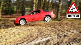 Mazda MX3 geht fliegen  Ackertest  Dumm Tüch [upl. by Daly]