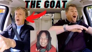 Paul McCartney Carpool Karaoke Reaction THIS IS THE GREATEST PAUL MCCARTNEY VIDEO I HAVE EVER SEEN [upl. by Albrecht160]