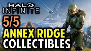 Annex Ridge All Collectibles Audio Logs amp Spartan Core Location  Halo Infinite [upl. by Bryna]