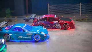 Falken Tire Ultimate Dark Night RC Drifting [upl. by Camroc]