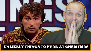 Reacting to Hilarious Mock The Week Unlikely Things To Hear At Christmas [upl. by Judon370]